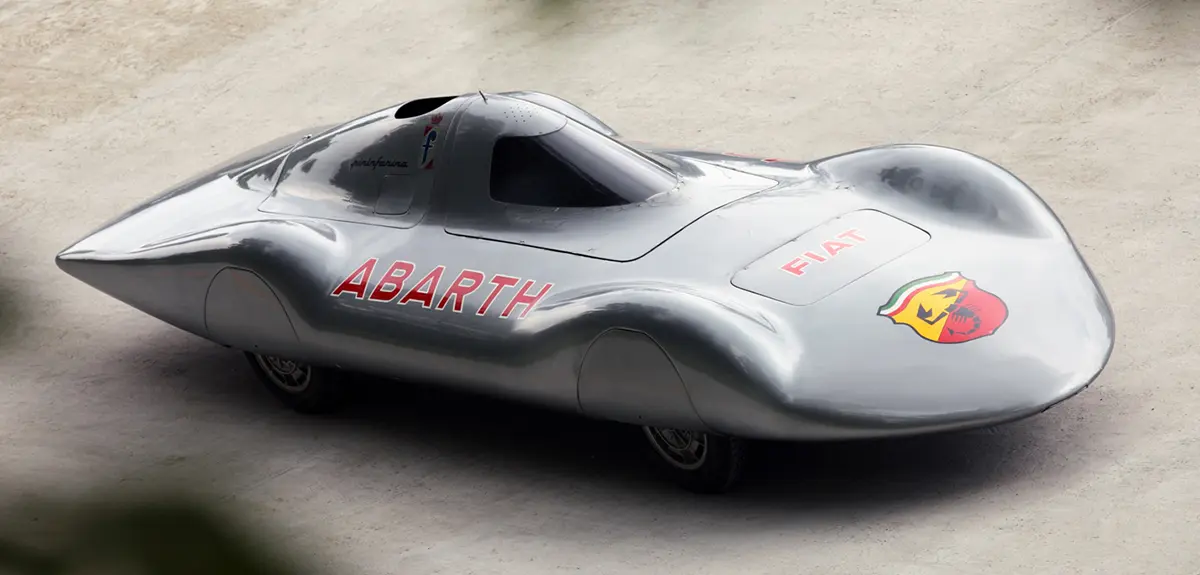 Abarth 1000 Monoposto Da Record (1960) – a cég autói 1956 és 1966 között 113 sebességrekordot állítottak fel különféle géposztályokban. Ez az utolsó típus, Pininfarina tervezés, a beceneve Hercegnő. A G osztályban tartotta a 12, 24, 48 és 72 órás, a 2 000 és 5 000 mérföldes, valamint az 5 000 és 10 000 km-es rekordot. Monzában 72 óra alatt 13 441,498 km-t tett meg, 186,867 km/h-s átlagsebességgel